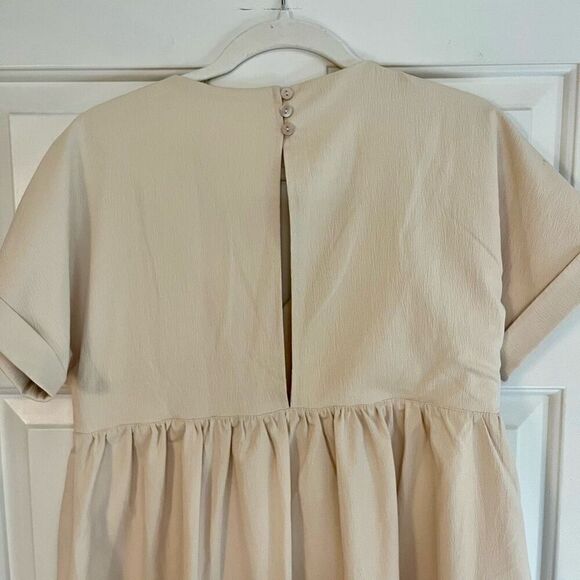 NWT Pink Martini Daisy Beige Mini Dress XS - Picture 3 of 8